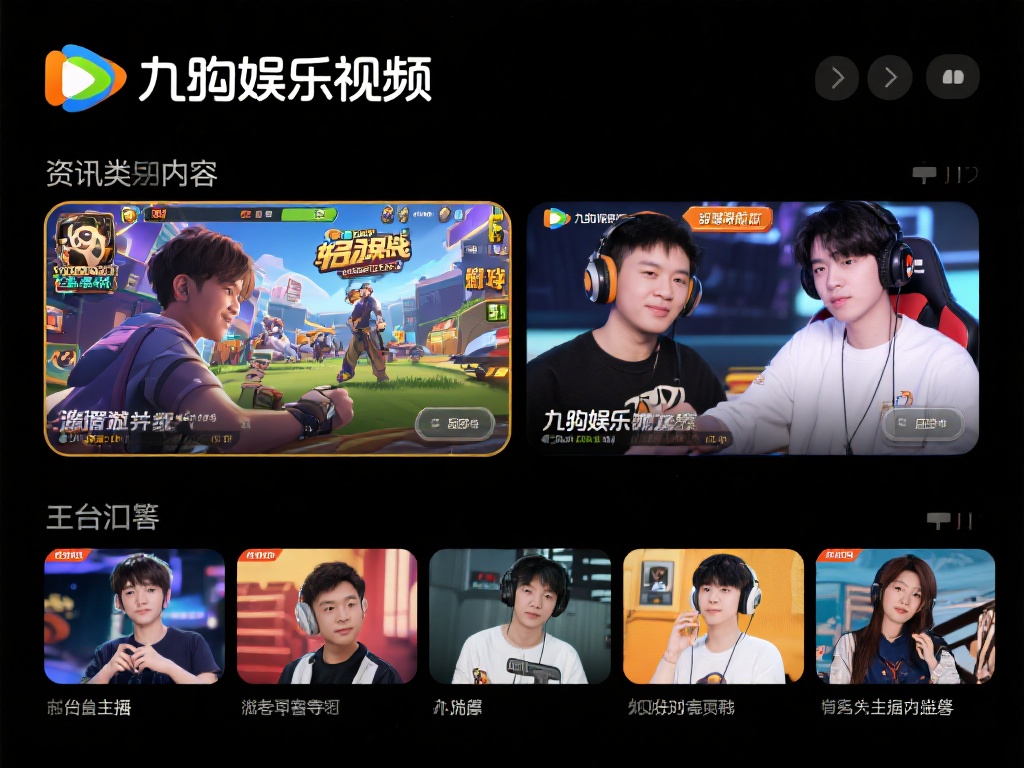 除了资讯类内容，九游娱乐视频的另一大亮点在于其精彩